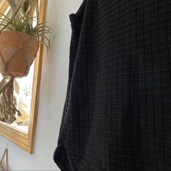 Anthropologie Moth Curved Hem Textured Knit Tank - Picture 4 of 6